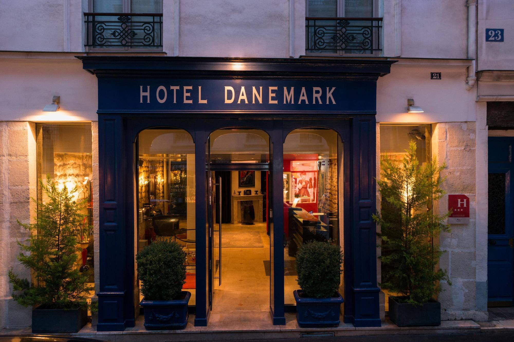 Hotel Danemark Paris Luaran gambar